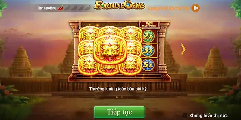 Nổ hũ bảo thạch - Giao diện